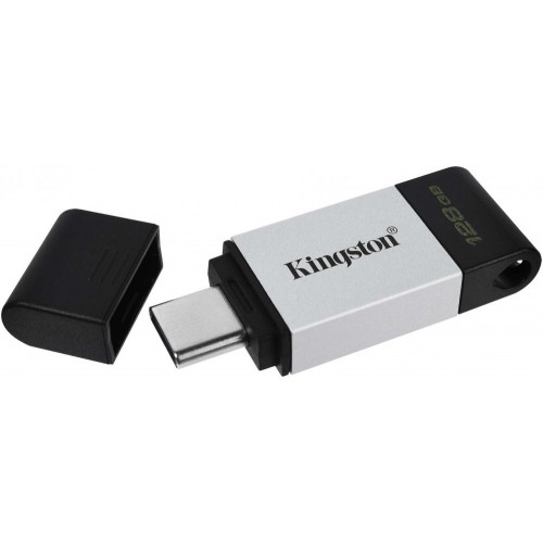 Флеш Диск Kingston 128Gb DataTraveler 80 DT80/128GB USB3.0 черный