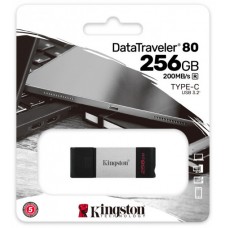 Флеш Диск Kingston 256Gb DataTraveler 80 DT80/256GB USB3.0 черный