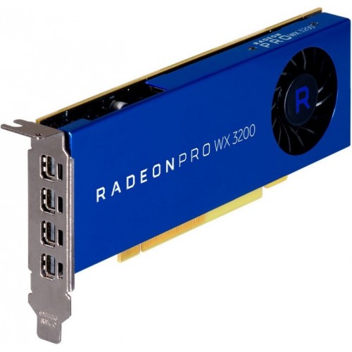 Видеокарта 4GB AMD Radeon Pro WX3200 (4 mDP) LP 490-BFQS