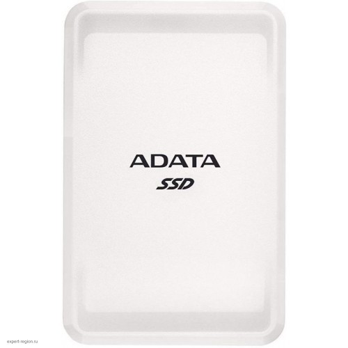 Твердотельный накопитель ADATA 250GB SC685 External SSD USB 3.2 Gen2 Type-C, R530/W460, White ASC685-250GU32G2-CWH