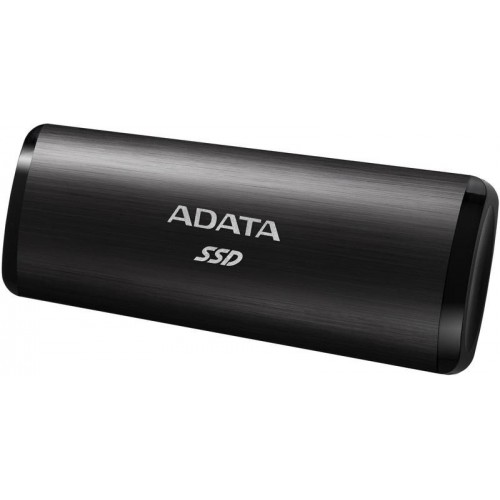 Твердотельный накопитель ADATA 256GB SE760 External SSD USB 3.2 Gen2 Type-C, R1000/W1000, Black ASE760-256GU32G2-CBK