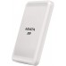 Твердотельный накопитель ADATA 500GB SC685 External SSD USB 3.2 Gen2 Type-C, R530/W460, White ASC685-500GU32G2-CWH