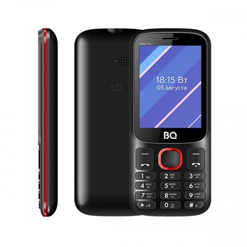 Телефон сотовый BQ M-2820 Step XL+ Black+ Red