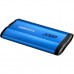 Твердотельный накопитель ADATA 1TB SE800 External SSD USB 3.2 Gen2 Type-C, R1000/W1000, IP68 waterproof/shockproof, Blue ASE800-1TU32G2-CBL