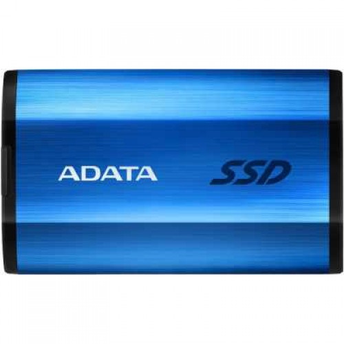 Твердотельный накопитель ADATA 1TB SE800 External SSD USB 3.2 Gen2 Type-C, R1000/W1000, IP68 waterproof/shockproof, Blue ASE800-1TU32G2-CBL