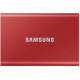 Твердотельный накопитель Samsung SSD 1TB T7 Touch, USB Type-C, R/W 1000/1050MB/s, Red MU-PC1T0R/WW