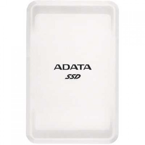 Твердотельный накопитель ADATA 2TB SC685 External SSD USB 3.2 Gen2 Type-C, R530/W460, White ASC685-2TU32G2-CWH