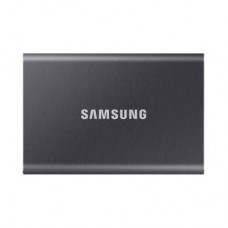 Твердотельный накопитель Samsung SSD 2TB T7 Touch, USB Type-C, R/W 1000/1050MB/s, Titanium MU-PC2T0T/WW