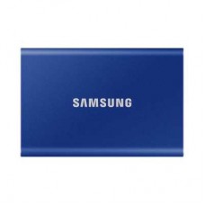 Твердотельный накопитель Samsung SSD 2TB T7 Touch, USB Type-C, R/W 1000/1050MB/s, Blue MU-PC2T0H/WW