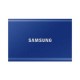 Твердотельный накопитель Samsung SSD 2TB T7 Touch, USB Type-C, R/W 1000/1050MB/s, Blue MU-PC2T0H/WW