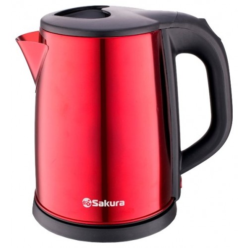 Чайник SAKURA SA-2149BR (2,0л) нерж/красный