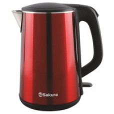 Чайник SAKURA SA-2156MR (1,8л.) красн /мет черн