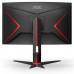 Монитор игровой 23.6" AOC Gaming C24G2U черный/красный