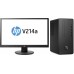 Комплект 20.7" HP Desktop Pro A G3 MT Ryzen 5 PRO (123M9EA)