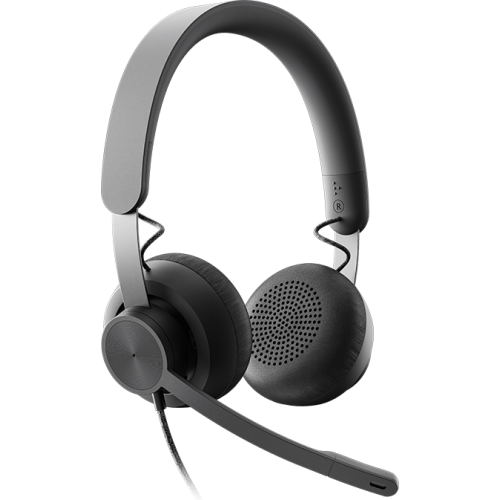 Гарнитура Logitech Headset Zone Wired  UC Graphite