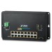 Коммутатор PLANET IP40, IPv6/IPv4, 16-Port 1000T 802.3at PoE + 2-Port 100/1000X SFP Wall-mount Managed Ethernet WGS-4215-16P2S