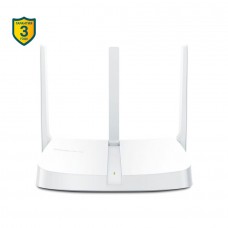 Маршрутизатор MERCUSYS 300Mbps, 2.4GHz, 1 10/100M WAN + 4 10/100M LAN, 3 fixed antennas