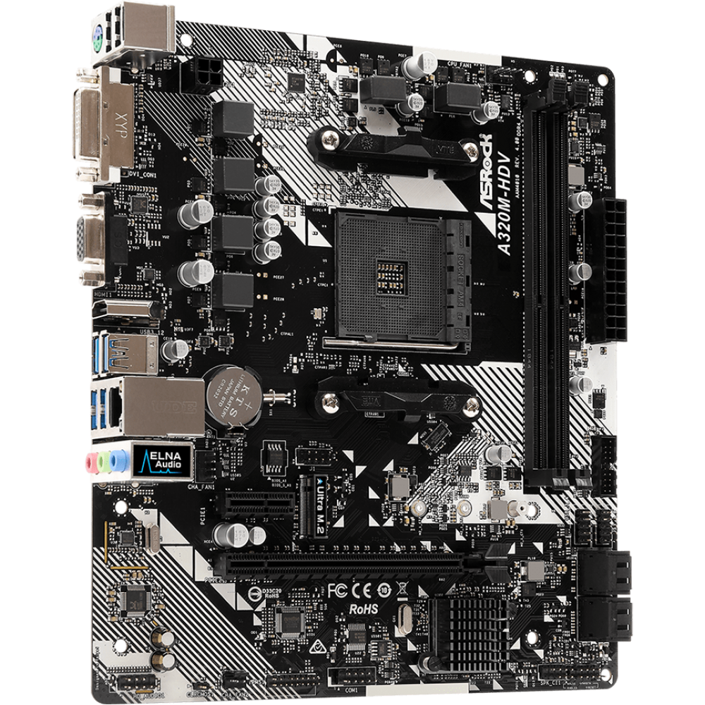 Asrock a320m dvs. Материнская плата ASROCK b450m. ASROCK a320m-Hdv r4.0. ASROCK a320m-DVS R4.0. ASROCK a320m DVS R4.0 разъемы.