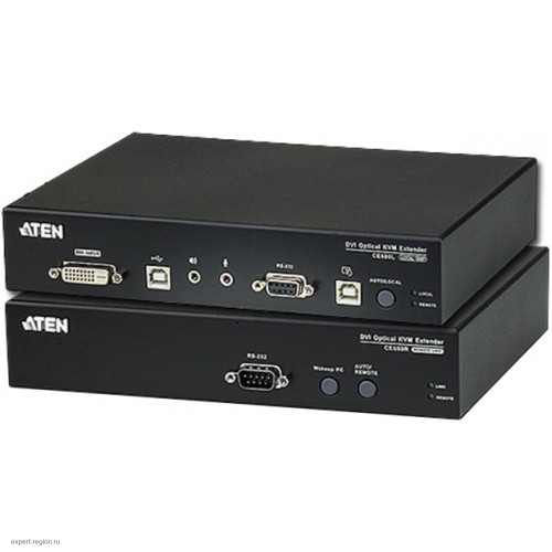 Удлинитель ATEN DVI Optical KVM Extender W/1.8M W/EU ADP