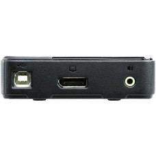 KVM переключатель 2-Port USB 4KUHD DP/Audio 