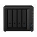 Сетевой накопитель Synology QC2GhzCPU/4Gb(upto8)/RAID0,1,10,5,6/up to 4hot plug HDDs SATA 3,5