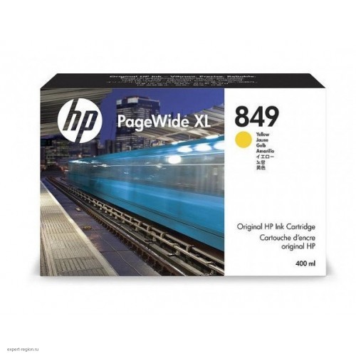 Картридж HP 849 для PageWide XL 3900 MFP, желтый, 400 мл