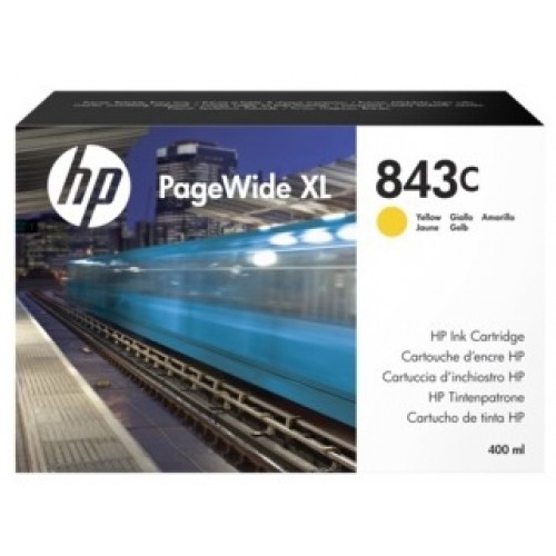 Картридж HP 843C для PageWide XL 5000/4x000, желтый, 400 мл