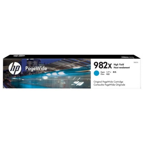 Картридж HP 982X для PageWide Enterprise 780/785/765, голубой (16 000 стр.)