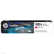 Картридж HP 982X для PageWide Enterprise 780/785/765, пурпурный (16 000 стр.)