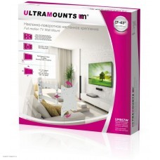 Кронштейн для телевизора Ultramounts UM 867W белый 23