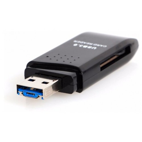 Кардридер USB 3.0 Card Reader/W Mini SDXC/SD3.0/SDHC/microSD, шт