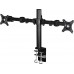 Кронштейн для мониторов ЖК Hama Fullmotion черный 10"-26" макс.4кг крепление к столешнице поворот и наклон