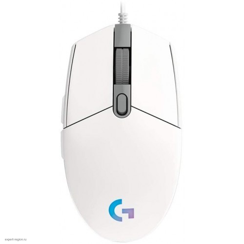 Мышь Logitech Mouse G102 LIGHTSYNC Gaming White Retail