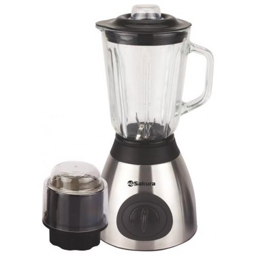 Блендер SAKURA SA-6231MS 1,5л стац,стекло+кофемол