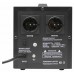 Стабилизатор POWERMAN AVS 1500D, черный, ступенчатый регулятор, цифровые индикаторы уровней напряжения, 1500ВА, 140-260В, максимальный входной ток 10А, 2 евророзетки, IP-20, напольный,  200мм х 160мм х 190мм, 4 кг. POWERMAN AVS 1500D Black