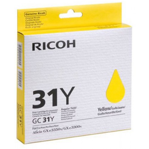 Картридж Ricoh Print Cartridge GC31Y (yellow), 1750 стр. 405691