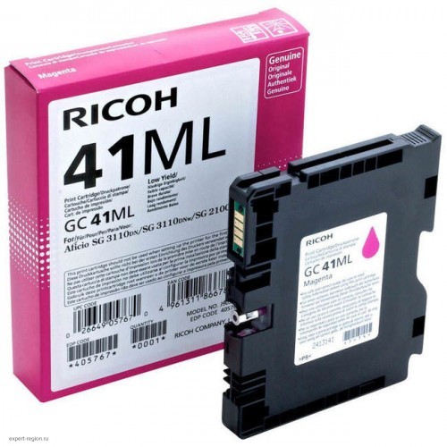 Картридж Ricoh Print Cartridge GC41ML (magenta) (405767)