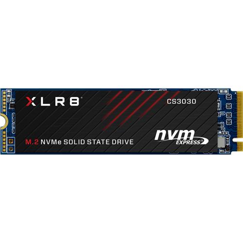 Твердотельный накопитель PNY 500GB M.2 NVMe CS3030 SSD R/W 3000/2000 MB/s M280CS3030-500-RB