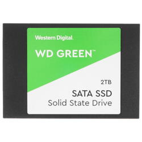 Накопитель SSD WD Original SATA III 2Tb WDS200T2G0A Green 2.5\" (WDS200T2G0A)