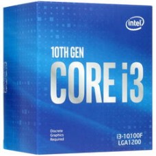 Процессор CPU Intel Core i3-10100F BOX {3.6GHz, 6MB, LGA1200} (BX8070110100F)