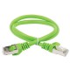 Коммутационный шнур (патч-корд) ITK, кат.5Е FTP, 3м, зеленый