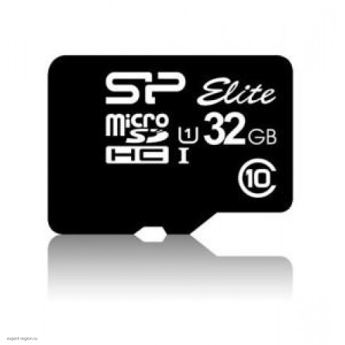 Карта памяти 32Gb MicroSD Silicon Power Class 10 (SP032GBSTHBU1V10)