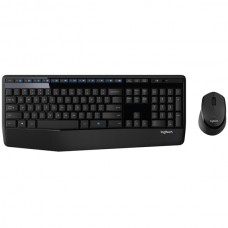 Комплект клавиатура + мышь Logitech Wireless Desktop MK345, Black, [920-008534]