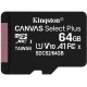 Карта памяти 64Gb MicroSD Kingston Canvas Select Plus Class 10 (SDCS2/64GBSP)