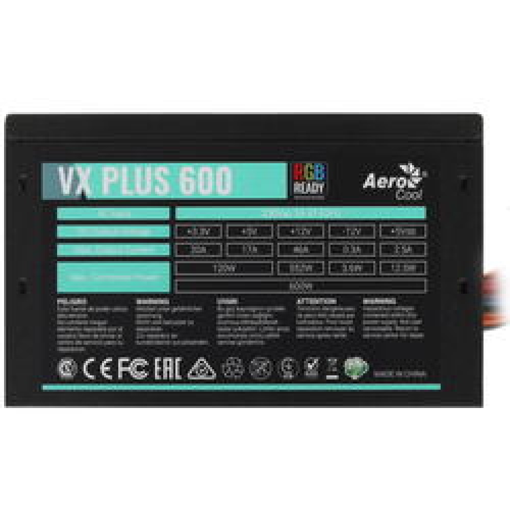 Aerocool vx plus 600 схема