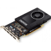 Видеокарта PNY Nvidia Quadro P2200 5GB GDDR5, 160-bit, PCIEx16 3.0, DP 1.4 x4, Active cooling, TDP 75W, FP, Bulk, (YPVCQP2200BLK)