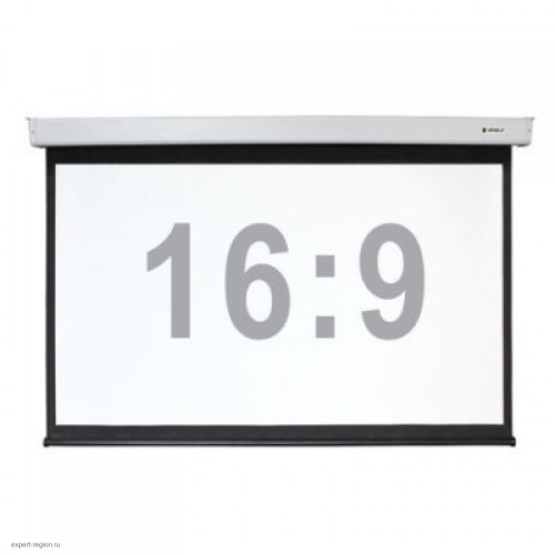 Экран настенный с электроприводом Digis DSEF-16909, формат 16:9, 180" (408x241), MW, Electra-F