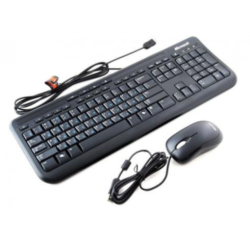 Клавиатура + мышь Microsoft Wired 600 