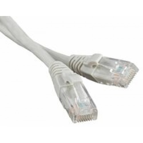 Патч-корд Hyperline PC-LPM-STP-RJ45-RJ45-C6-0.5M-LSZH-GY 