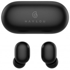 Беспроводные наушники с микрофоном Haylou GT1 TWS с кейсом, черный, BT 5.0, вставные